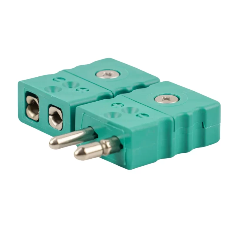 Type k standard thermocouple plugs and sockets